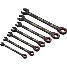Draper Expert 7 Piece Hi-Torq Ratchet Combination Spanner Set