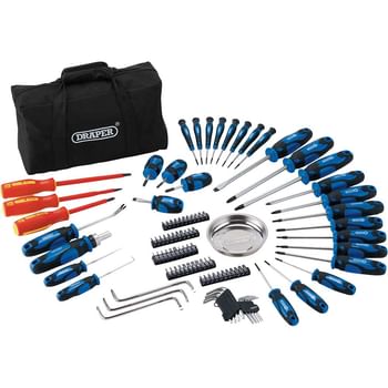 Draper 100 Piece Screwdriver and Bit Set