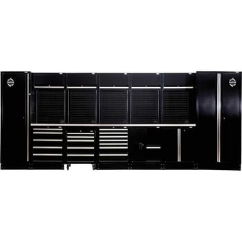 Bunker 25 Piece Stainless Steel Worktop Modular Storage System