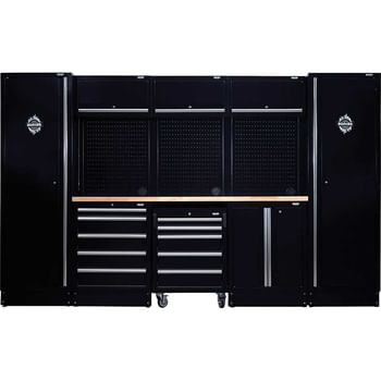 Bunker 16 Piece Hardwood Worktop Modular Storage System