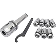Draper 9 Piece Chuck Set for 34023 Mini Milling and Drilling Machine Draper 9 Piece Chuck Set for 34023 Mini Milling and Drilling Machine