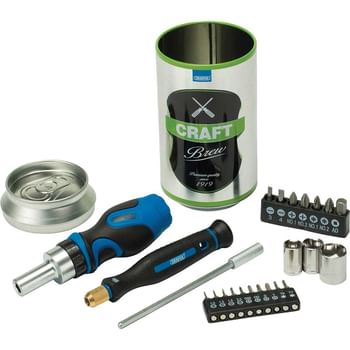 Draper Craft Brew Beer Can Screwdriver Set
