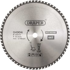 Draper TCT Multi Purpose Circular Saw Blade Draper TCT Multi Purpose Circular Saw Blade