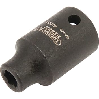 Draper Expert 1/4" Drive Hi Torq Hexagon Impact Socket Metric