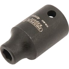 Draper Expert 1/4" Drive Hi Torq Hexagon Impact Socket Metric Draper Expert 1/4" Drive Hi Torq Hexagon Impact Socket Metric