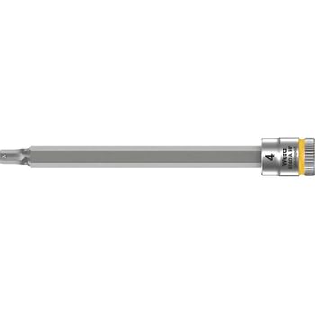 Wera 8740 A HF Zyklop 1/4" Drive Long Hexagon Socket Bit Metric