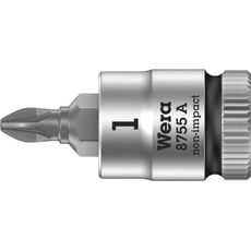 Wera 8755 A Zyklop 1/4" Drive Pozi Socket Bit