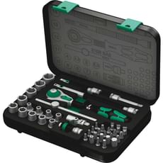 Wera 8100 SA2 Zyklop 42 Piece 1/4" Drive Socket Set Wera 8100 SA2 Zyklop 42 Piece 1/4" Drive Socket Set