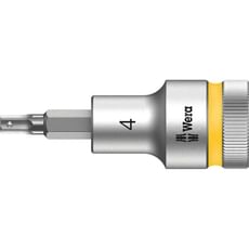Wera 8740C HF Zyklop 1/2" Drive Hexagon Socket Bit Metric Wera 8740C HF Zyklop 1/2" Drive Hexagon Socket Bit Metric