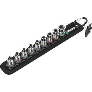 Wera 8790 HMA 9 Piece 1/4 Drive Zyklop Bolt Holding Socket Set