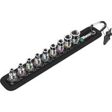 Wera 8790 HMA 9 Piece 1/4 Drive Zyklop Bolt Holding Socket Set Wera 8790 HMA 9 Piece 1/4 Drive Zyklop Bolt Holding Socket Set
