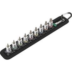 Wera 8767 AHF 9 Piece 1/4 Drive Zyklop Tx Hold Function Socket Set Wera 8767 AHF 9 Piece 1/4 Drive Zyklop Tx Hold Function Socket Set