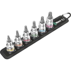 Wera 6 Piece 1/2 Drive Zyklop Torx HF Bit Socket Set