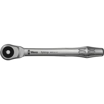 Wera 8003 A Zyklop 1/4" Drive Push Through Fine Tooth Ratchet