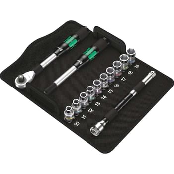 Wera 8006 SC1 Zyklop Hybrid 13 Piece 1/2" Drive Socket Set