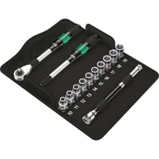 Wera 8006 SC1 Zyklop Hybrid 13 Piece 1/2" Drive Socket Set Wera 8006 SC1 Zyklop Hybrid 13 Piece 1/2" Drive Socket Set