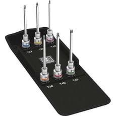 Wera 6 Piece 8767C 1/2 Drive Torx HF Zyklop Socket Set Wera 6 Piece 8767C 1/2 Drive Torx HF Zyklop Socket Set