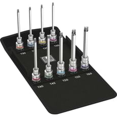 Wera 9 Piece 8767C 1/2 Drive Torx HF Zyklop Socket Set Wera 9 Piece 8767C 1/2 Drive Torx HF Zyklop Socket Set