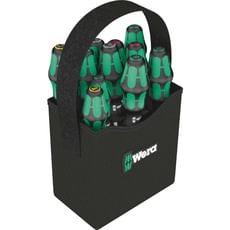Wera 12 Piece Kraftform Plus 2Go Screwdriver Set Wera 12 Piece Kraftform Plus 2Go Screwdriver Set