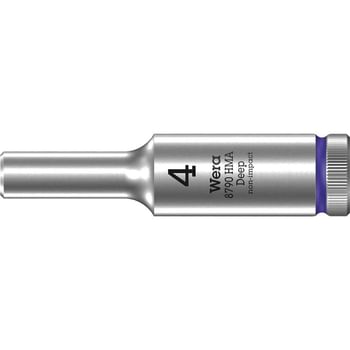 Wera 8790 HMA Deep 1/4" Drive Hexagon Socket Metric