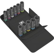Wera 8790 C Impaktor 11 Piece 1/2" Drive Deep Hexagon Socket Set Wera 8790 C Impaktor 11 Piece 1/2" Drive Deep Hexagon Socket Set