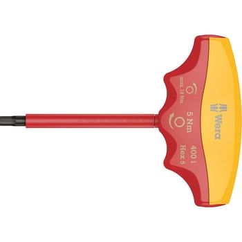 Wera 400 i VDE Insulated 4mm Hex Plus Torque Indicator Screwdriver