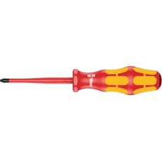 Wera Kraftform Plus 165IS VDE Insulated Slimline Pozi Screwdriver