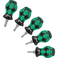 Wera Kraftform 5 Piece Stubby Torx Screwdriver Set
