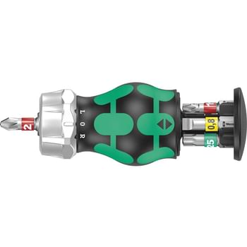 Wera 6 Piece RA1 Kraftform Kompakt Stubby Screwdriver Set