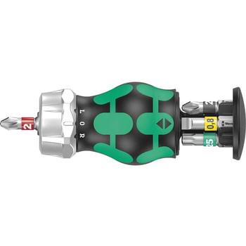 Wera 6 Piece RA2 Kraftform Kompakt Stubby Screwdriver Set