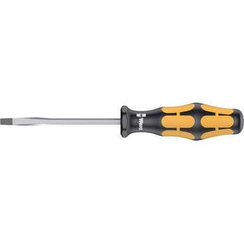 Wera Kraftform Plus Chisel Drive Flared Slotted Screwdriver