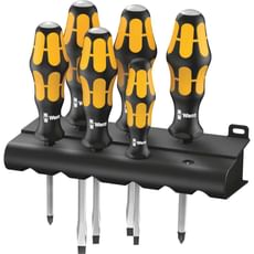 Wera 6 Piece Kraftform Screwdriver Set