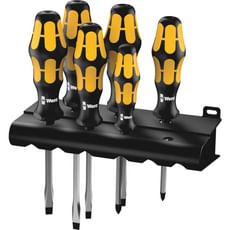 Wera 6 Piece Kraftform Screwdriver Set