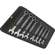 Wera 8 Piece Joker Ratchet Combination Spanner Set Imperial