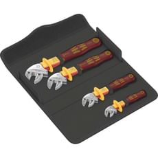 Wera 6004 Joker 4 Piece VDE Insulated Self Setting Spanner Set Wera 6004 Joker 4 Piece VDE Insulated Self Setting Spanner Set