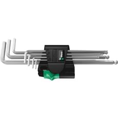 Wera 950SPKL SM 7 Piece Magnetic Ballend Hex Key Set Wera 950SPKL SM 7 Piece Magnetic Ballend Hex Key Set