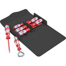 Wera 7 Piece 3100 I/7 2Go Kraftform Stainless Steel Screwdriver Set Wera 7 Piece 3100 I/7 2Go Kraftform Stainless Steel Screwdriver Set