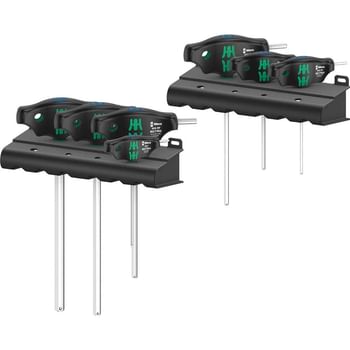 Wera 7 Piece 454/7 HF T Handle Hex Key Set