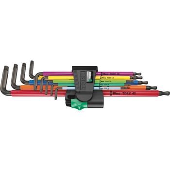 Wera 9 Piece Multicolour Torx Key Set Long