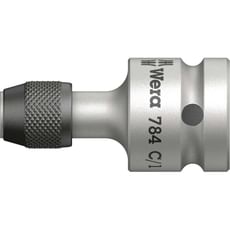 Wera 784C/1 1/2" Square Drive to 1/4" Hex Screwdriver Bit Holder