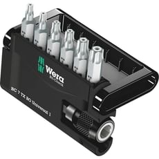 Wera 7 Piece Bit-Check Security Torx Screwdriver Bit Set Wera 7 Piece Bit-Check Security Torx Screwdriver Bit Set