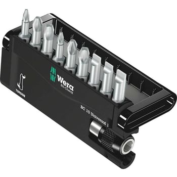 Wera 10 Piece Bit-Check Torsion Screwdriver Bit Set