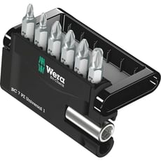Wera 7 Piece Mini-Check Pozi Screwdriver Bit Set Wera 7 Piece Mini-Check Pozi Screwdriver Bit Set