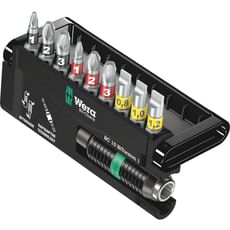 Wera 10 Piece Bit-Check BiTorsion Screwdriver Bit and Holder Set