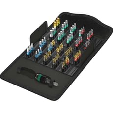 Wera 61 Piece Bit-Safe BiTorsion Torsion Screwdriver Bit and Holder Set Wera 61 Piece Bit-Safe BiTorsion Torsion Screwdriver Bit and Holder Set