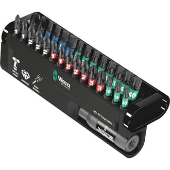 Wera 30 Piece Impaktor Screwdriver Bit Set