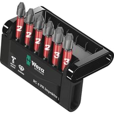 Wera Impaktor 6 Piece Bit-Check Impact Phillips Screwdriver Bit Set Wera Impaktor 6 Piece Bit-Check Impact Phillips Screwdriver Bit Set