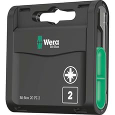 Wera Bit-Box Extra Hard Pozi Screwdriver Bits Wera Bit-Box Extra Hard Pozi Screwdriver Bits