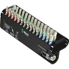 Wera 30 Piece Stainless Steel Torsion Screwdriver Bit Set Wera 30 Piece Stainless Steel Torsion Screwdriver Bit Set