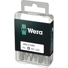 Wera 855/1Z SB Extra Tough Pozi Screwdriver Bits Wera 855/1Z SB Extra Tough Pozi Screwdriver Bits
